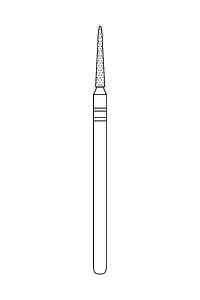 Premier Laboratory Hp Diamonds #X769.10F Round End Taper Fine Grit Laboratory 1