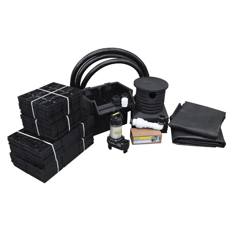 Pro-Series Just-A-Falls Kit W/ Standard Res-Cubes 18" Spillway (7' Stream) 1