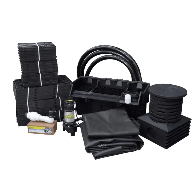 Pro-Series Just-A-Falls Kit W/ Standard Res-Cubes 34" Spillway (11' Stream) 1