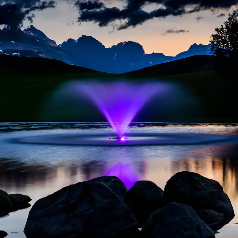 Rgb - 3 Light Kit (Light Kit Only) Kasco Color Changing Rgb Fountain Lighting 1
