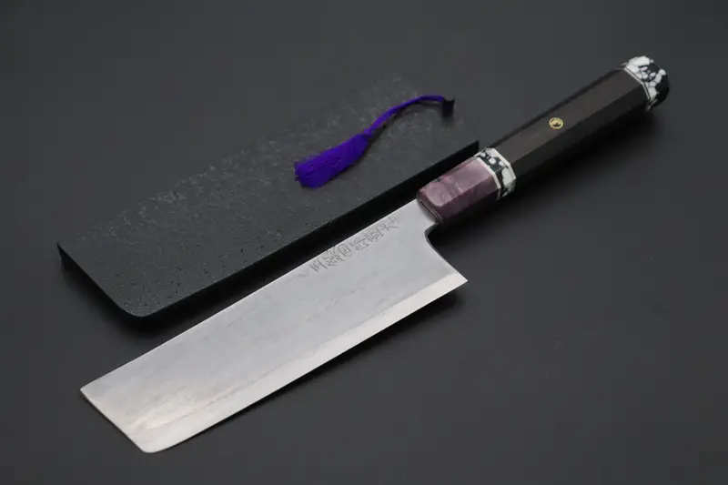 Shirou-Kunimitsu Tamahagane “Jewel Steel” Series Sktj-25 Nakiri 165Mm (6.4 Inch) 1
