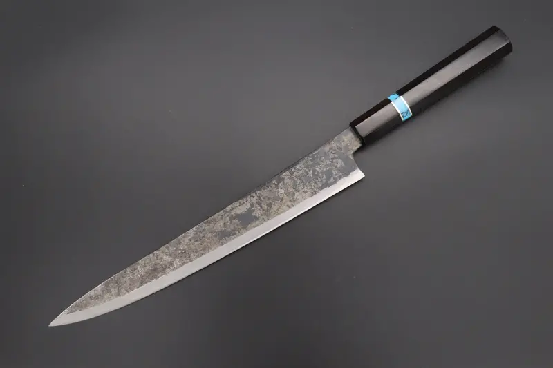 Shirou-Kunimitsu White Steel No.2 Kurouchi Series Special Edition Sk-7Sp23 Wa Sujihiki 270Mm (10.6 Inch) 1