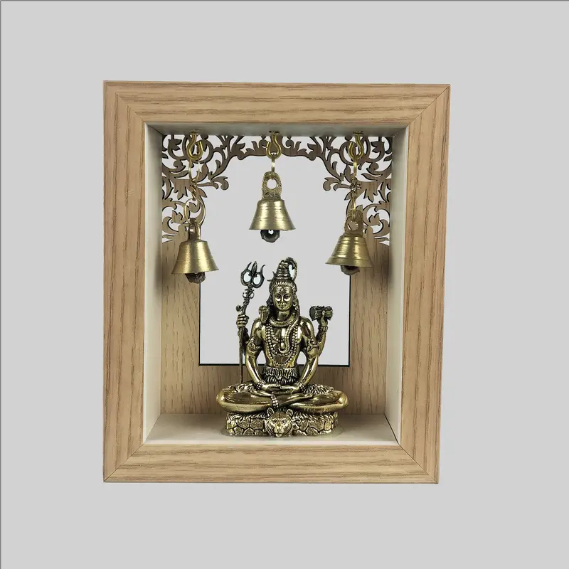 Shiva Temple Frame 6.5 In X 5.5 In 1