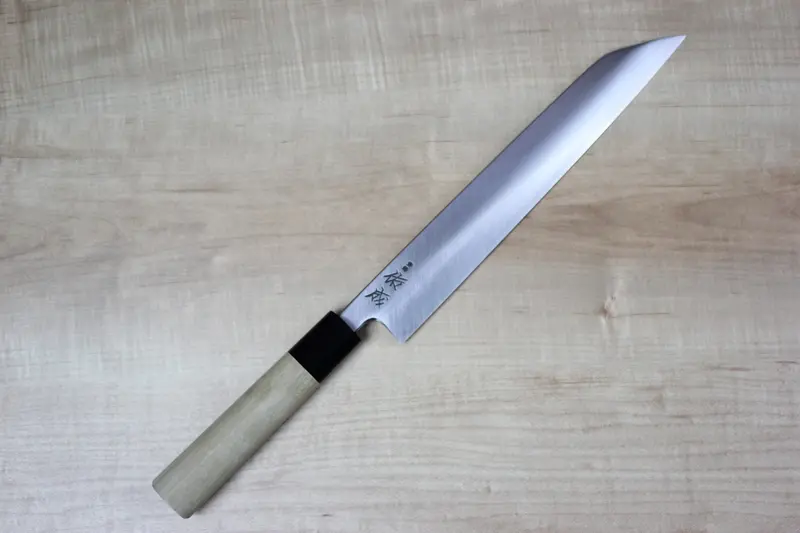 Sukenari Hon Kasumi White Steel No.2 Series Kiritsuke (Without Shinogi,  240Mm And 270Mm, 2 Sizes) 1