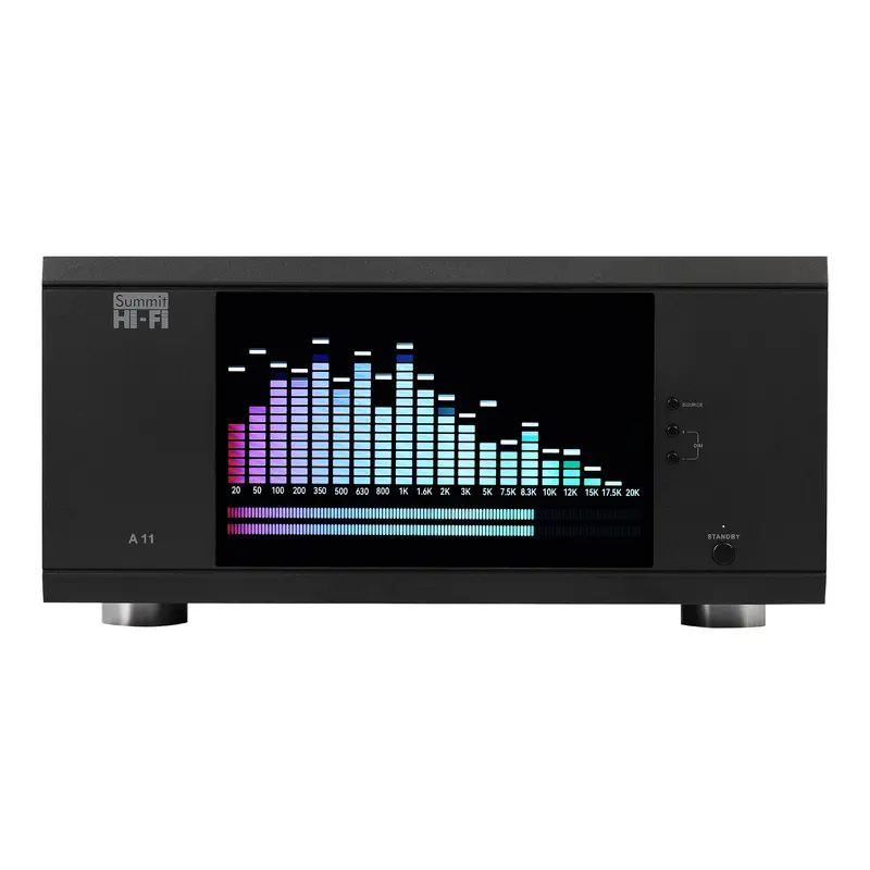 Summit Hi-Fi "A11" Gen 2 – 11-Channel Toroidal Power Amp With 10.1" Display – Shipping Now 1