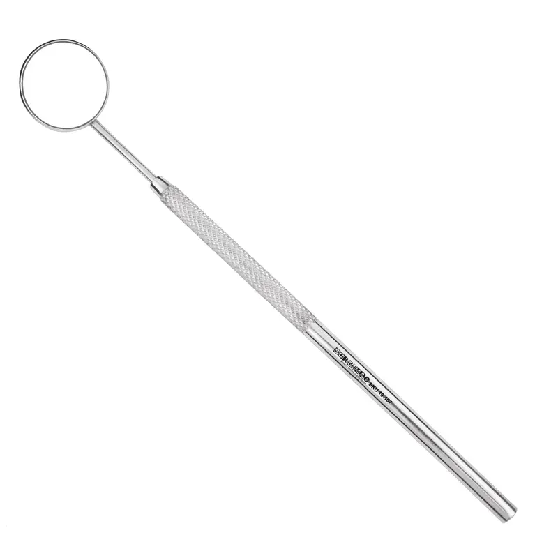 Surgimac Mirror W/ Handle, Simple Stem, Stainless Steel, Eco Series, 1/Pk 1