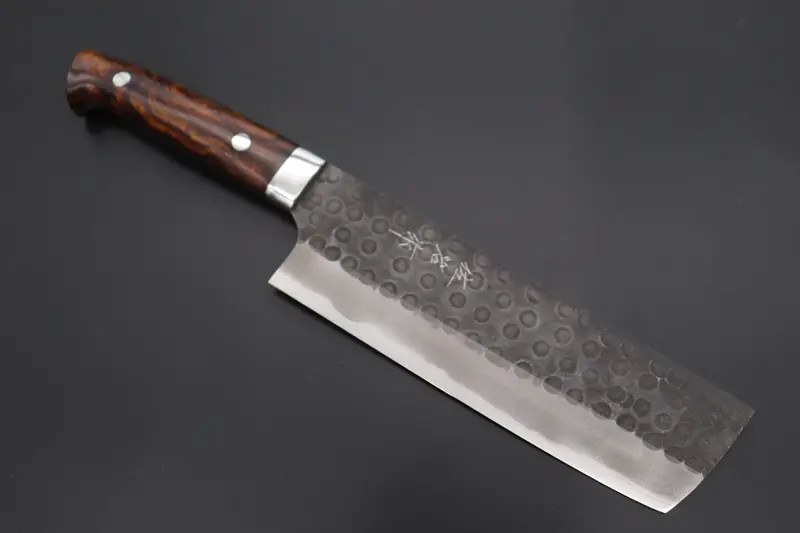 Takeshi Saji Aogami Super Custom Series Nakiri 165Mm (6.4 Inch, Ironwood Handle) 1