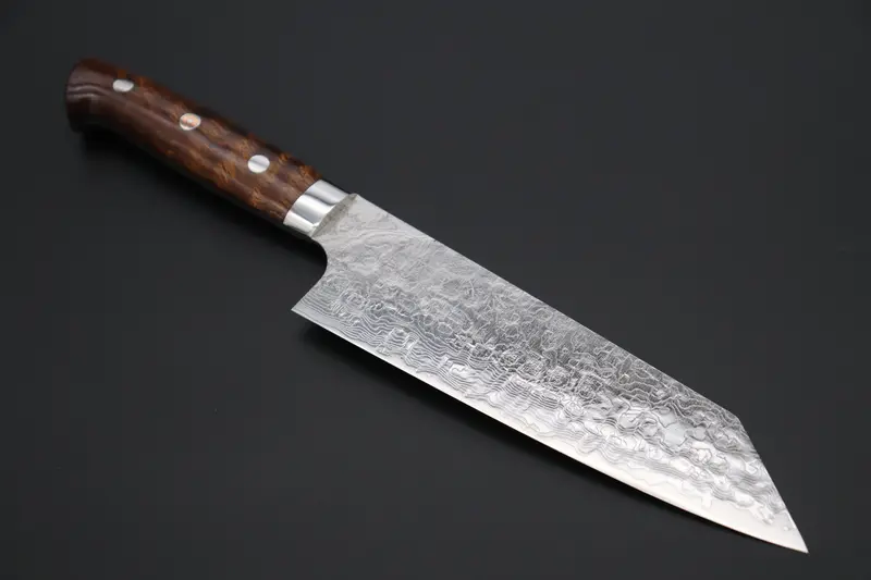 Takeshi Saji R-2 Custom Diamond Damascus Wild Series Srdd-Bi Bunka180mm (Desert Ironwood Handle) 1