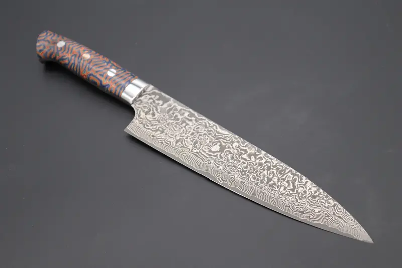 Takeshi Saji Summit ― Limited Edition Custom Series  Smt-468 R-2 Custom Damascus Gyuto 210Mm (8.2 Inch) 1