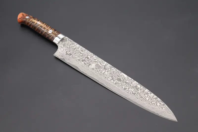 Takeshi Saji Summit ― Limited Edition Custom Series  Smt-527 R-2 Custom Damascus Gyuto 270Mm (10.6 Inch) 1