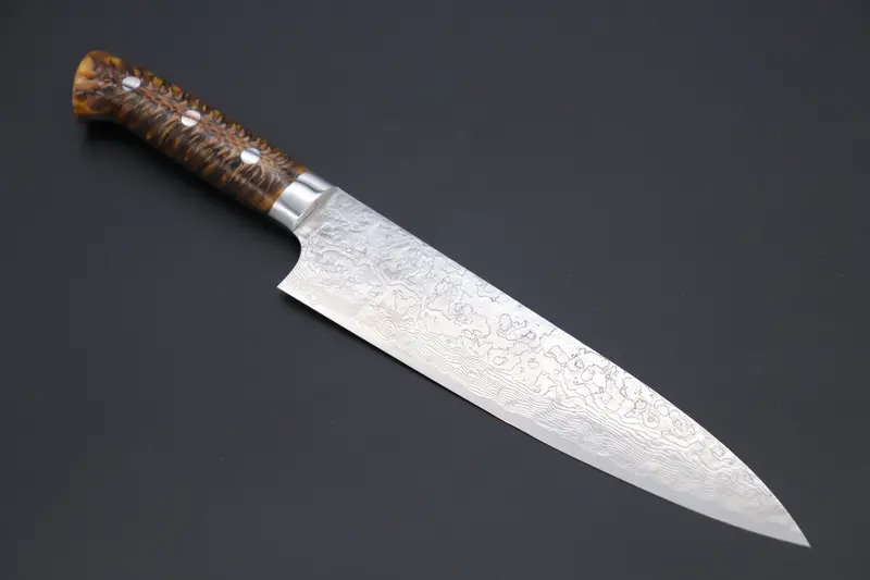 Takeshi Saji Summit ― Limited Edition Custom Series  Smt-543 R-2 Custom Damascus Gyuto 210Mm (8.2 Inch) 1
