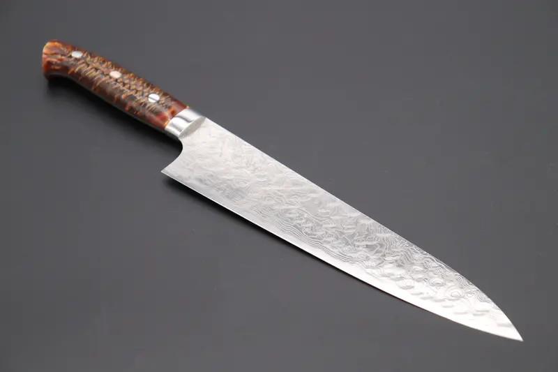 Takeshi Saji Summit ― Limited Edition Custom Series  Smt-546 R-2 Custom Damascus Gyuto 240Mm (9.4 Inch) 1