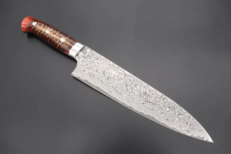 Takeshi Saji Summit ― Limited Edition Custom Series  Smt-804 R-2 Custom Damascus Gyuto 210Mm (8.2 Inch) 1
