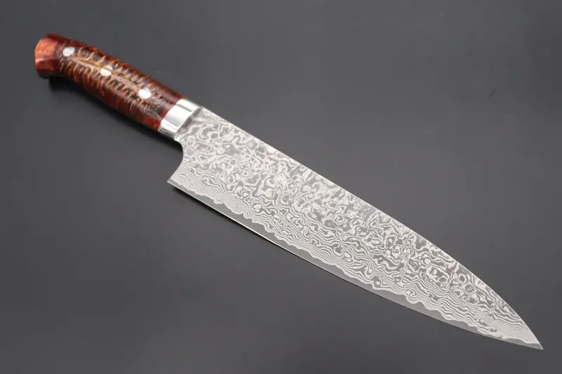 Takeshi Saji Summit ― Limited Edition Custom Series  Smt-805 R-2 Custom Damascus Gyuto 210Mm (8.2 Inch) 1