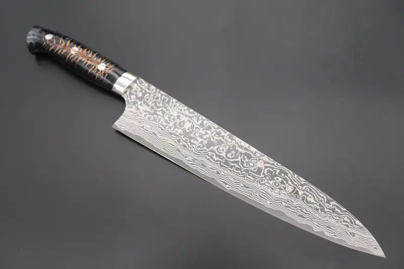 Takeshi Saji Summit ― Limited Edition Custom Series  Smt-806 R-2 Custom Damascus Gyuto 240Mm (9.4 Inch) 1