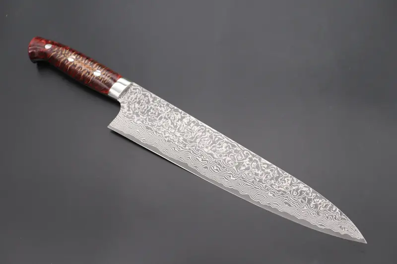 Takeshi Saji Summit ― Limited Edition Custom Series  Smt-808 R-2 Custom Damascus Gyuto 240Mm (9.4 Inch) 1