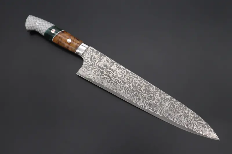 Takeshi Saji Summit ― Limited Edition Custom Series  Smt-878 R-2 Custom Damascus Gyuto 240Mm (9.4 Inch) 1
