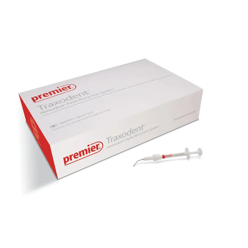 Traxodent Hemodent Paste Retraction System, Value Kit: 25 - 0.7G Syringes 1