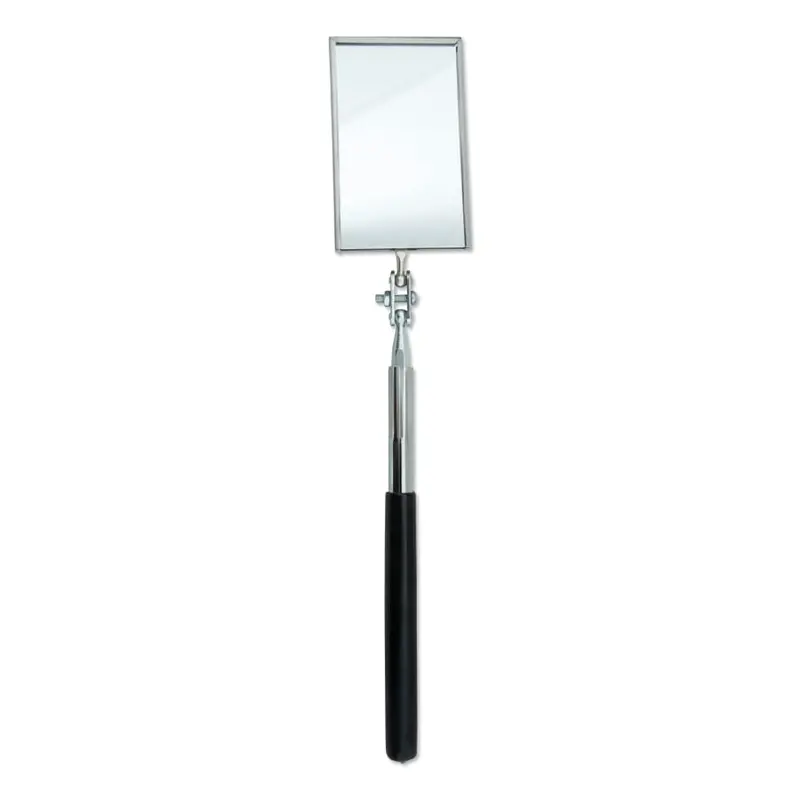 Ullman Rectangular 2-1/8" X 3-1/2" Telescoping Magnifying Inspection Mirror - K-2M 1