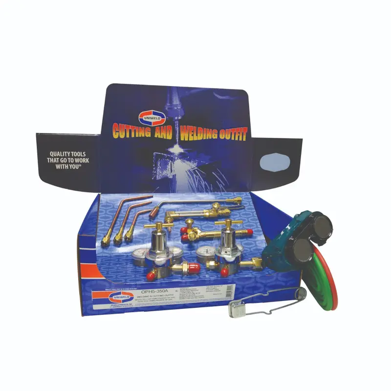Uniweld All Trades Complete Outfit Cga510 Md - Oph5-350A 1