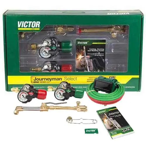 Victor 0384-2083 Journeyman Select 540/300 Edge 2.0, Ca 2460 Acetylene Cutting Torch Outfit 0384-2083 1