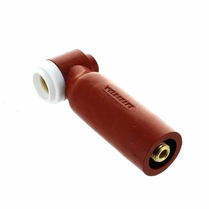 Weldcraft Torch Head, 125A, 90 Deg, Red - R9f 1
