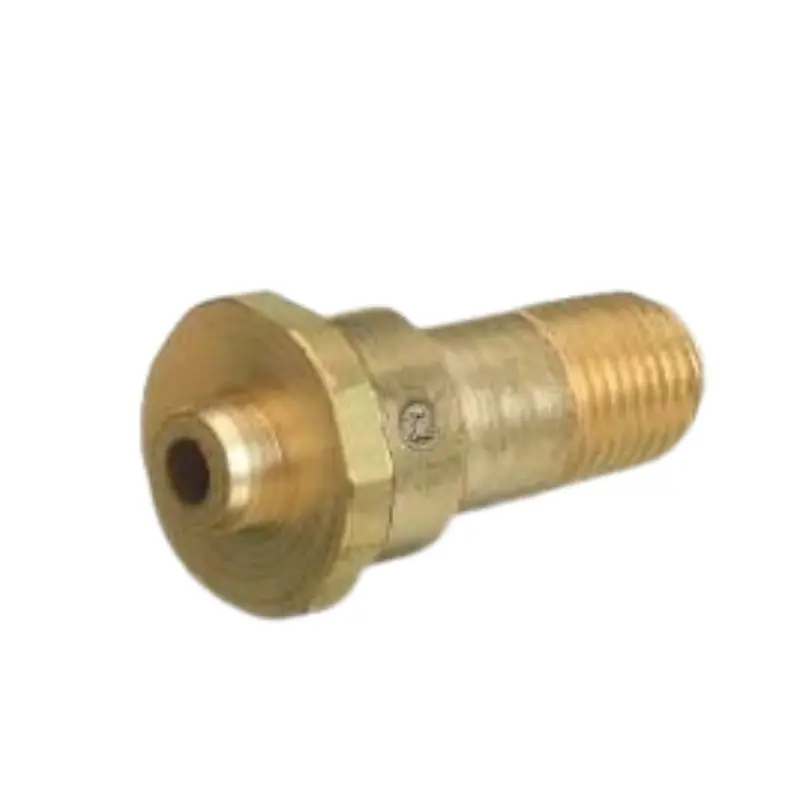 Western Steel Nipple: 1/4" Npt, 2 1/2" Long, Cga-670 - Ss-703A 1