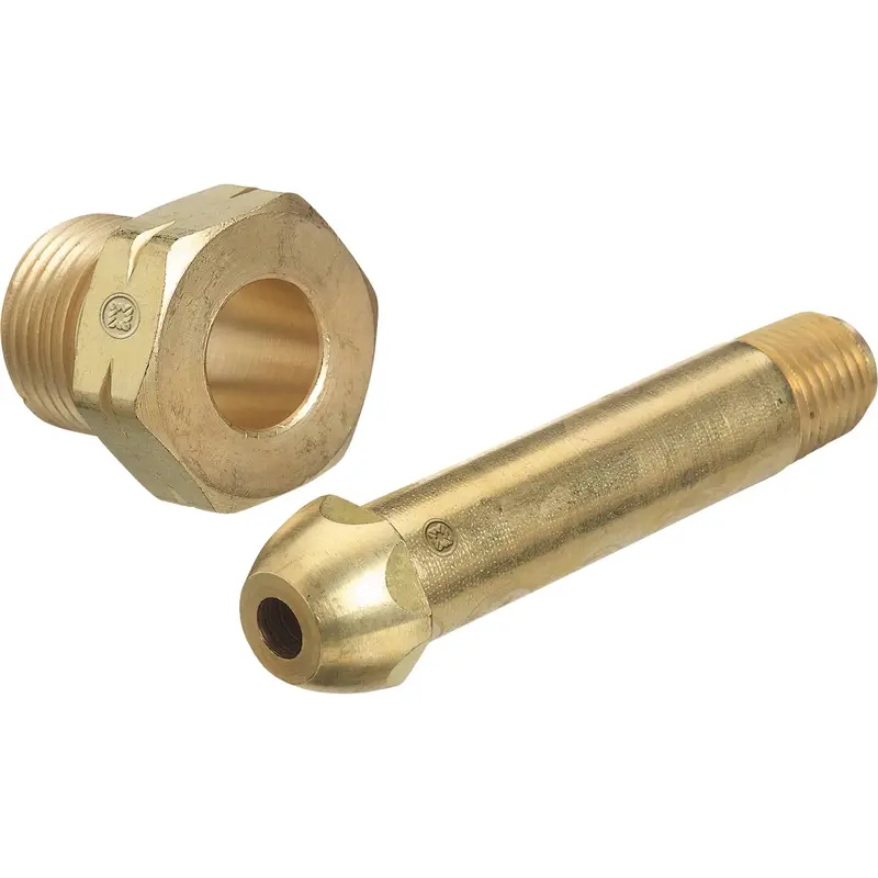 Western Steel Nipple 1/4"Npt 3"Cv Inert G. Cga-510/580/590 - Ss-15-3Cv 1