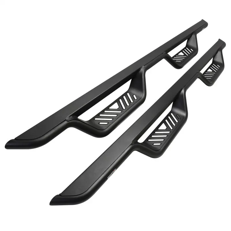 Westin 2009-2026 Ram 1500/2500/3500 Crew Cab Outlaw Drop Nerf Step Bars - Textured Black 1