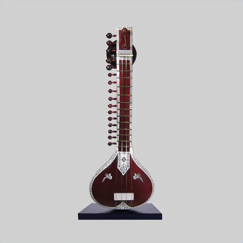 Wooden Sitar Miniature 1