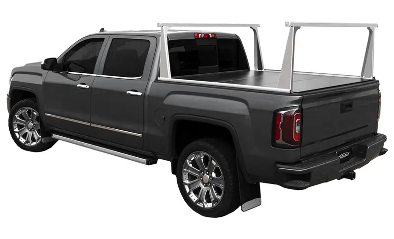 Adarac F2020021 Aluminum Pro Series Bed Rack – Modular Silver-Finish Truck Cargo System 1