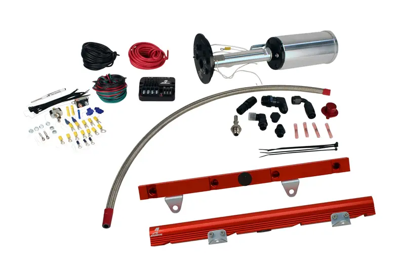 Aeromotive Fuel System 17181 03-13 Corvette Stealth Eliminator Street Fuel System With Ls1 Fuel Rails 1