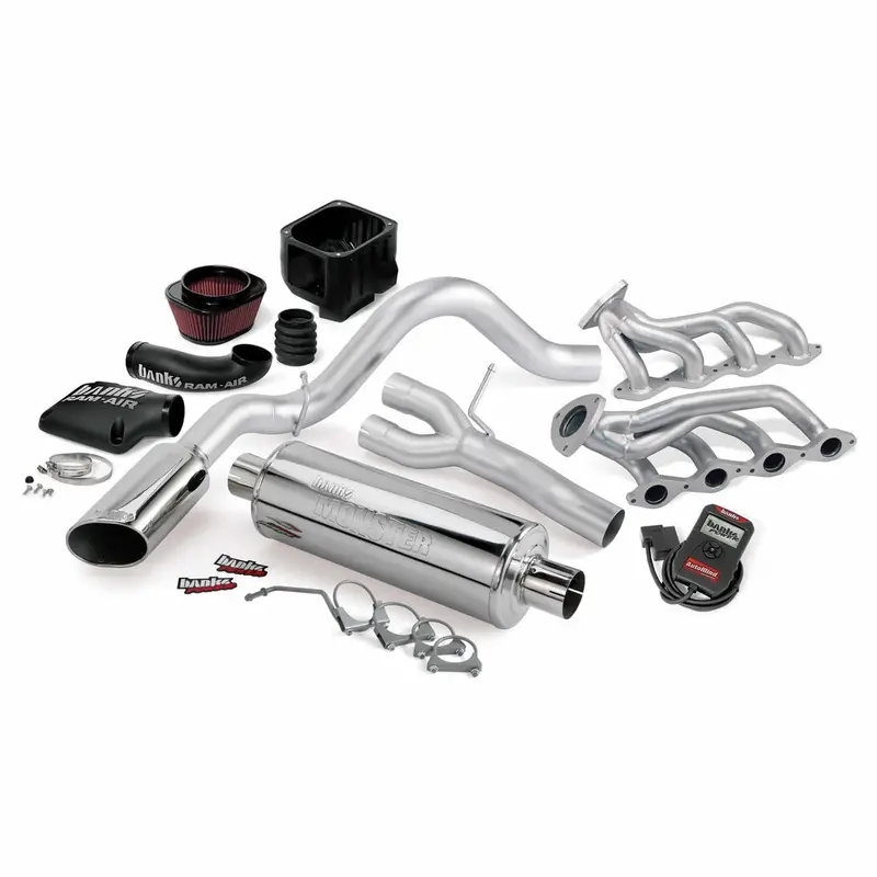 Banks Power 48077 Powerpack System; Single Exh; S/S-Chrome Tip-2009 Chevy 5.3L; Ccsb-Ecsb; Ffv 1