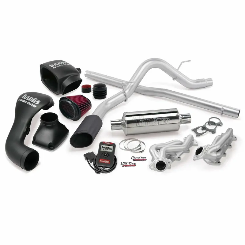 Banks Powerpack Exhaust System – Single Exit, Black Tip For 2004–2008 Ford F-150 1