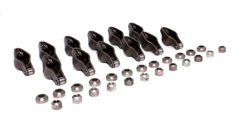 Comp Cams 1413-12 Magnum Roller 1.52 Ratio Rocker Arm Set For Chevrolet 173 V6 W/ 10Mm Stud 1