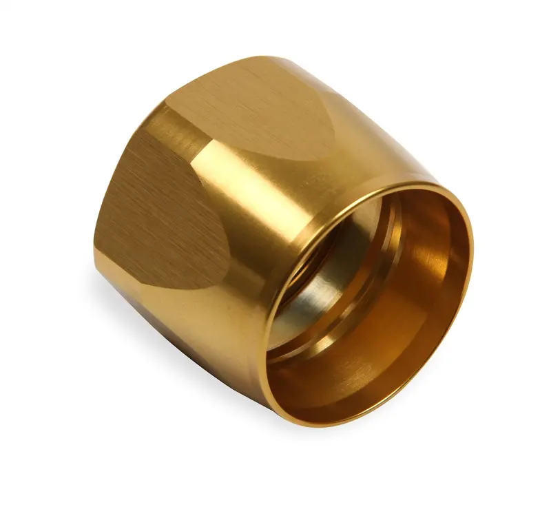Earl’S Performance 898203Gerl Swivel-Seal™ Auto-Fit™ Replacement Hose Socket – -20An Size, Gold Finish 1