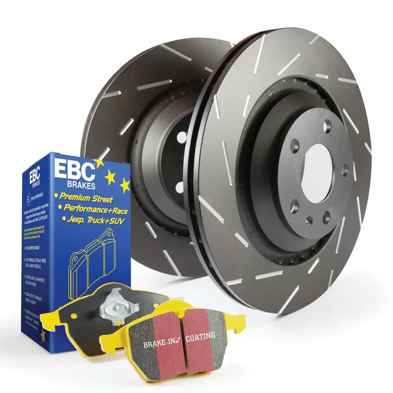 Ebc Brakes Yellowstuff Performance Brake Kit With Usr Drilled Rotors (S9Kr1152) 1