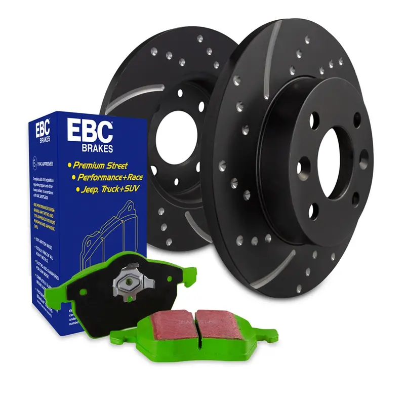 Ebc Greenstuff 2000 Brake Pad & Gd Rotor Kit – S10 Series (S10Kf1730) 1