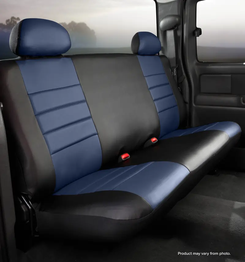 Fia Sl62-46 Blue Leatherlite Custom Seat Covers 1