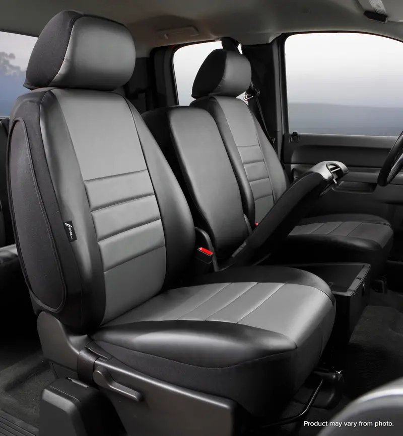Fia Sl67-30 Gray Leatherlite Custom-Fit Seat Covers 1