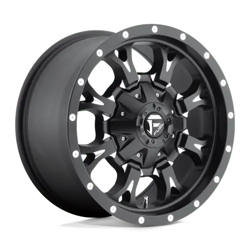 Fuel D517 Forged Wheel – 17X9 Inch, Matte Black With Machined Face, 20Mm Offset 1