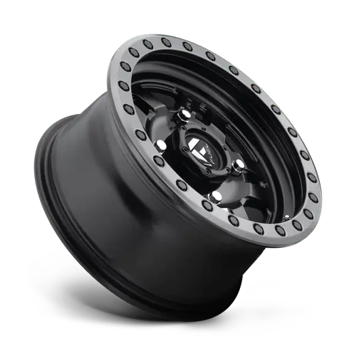 Fuel D557 Utv Wheel – 14X7, 4X156 Bolt Pattern, Matte Black With Gunmetal Rim And 38Mm Offset 1