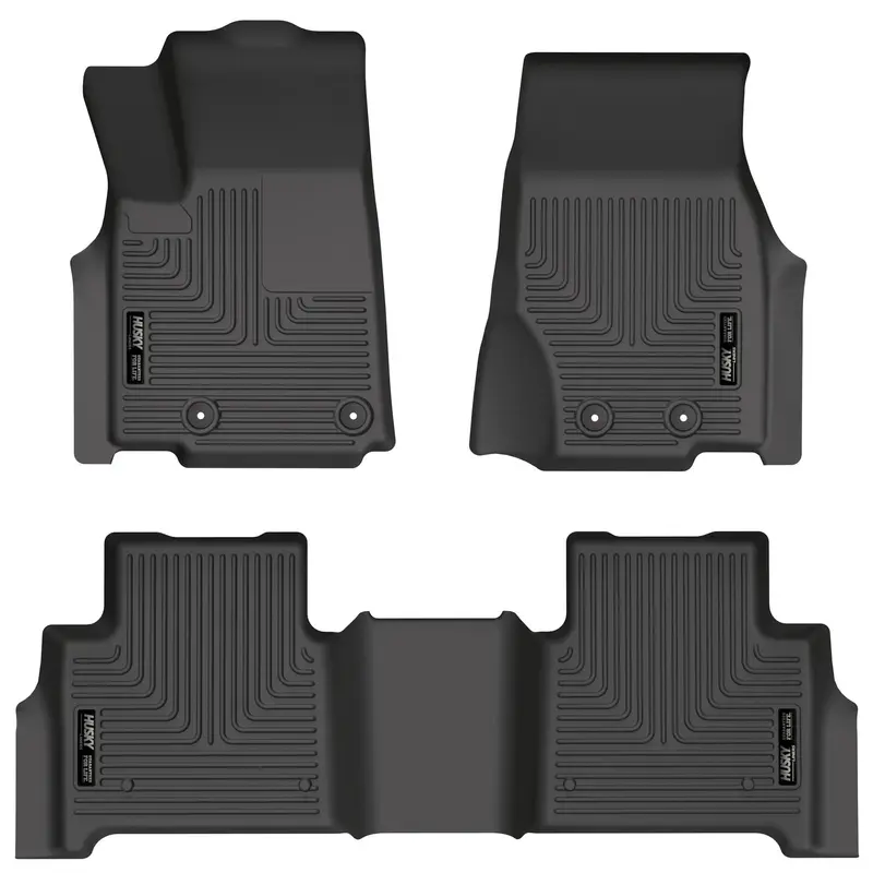 Husky Liners 95411 Custom-Fit Front And Second-Row Floor Liners 1