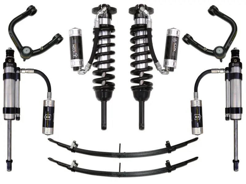 Icon Vehicle Dynamics Stage 7 Suspension System For Toyota Tacoma (2005–2015 / 2016–2023) With Tubular Upper Control Arms (K53007T) 1