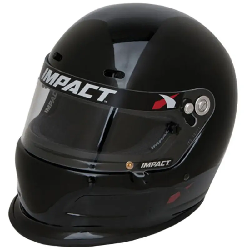 Impact Racing Sa2020-Certified Medium Black Helmet Charger 1