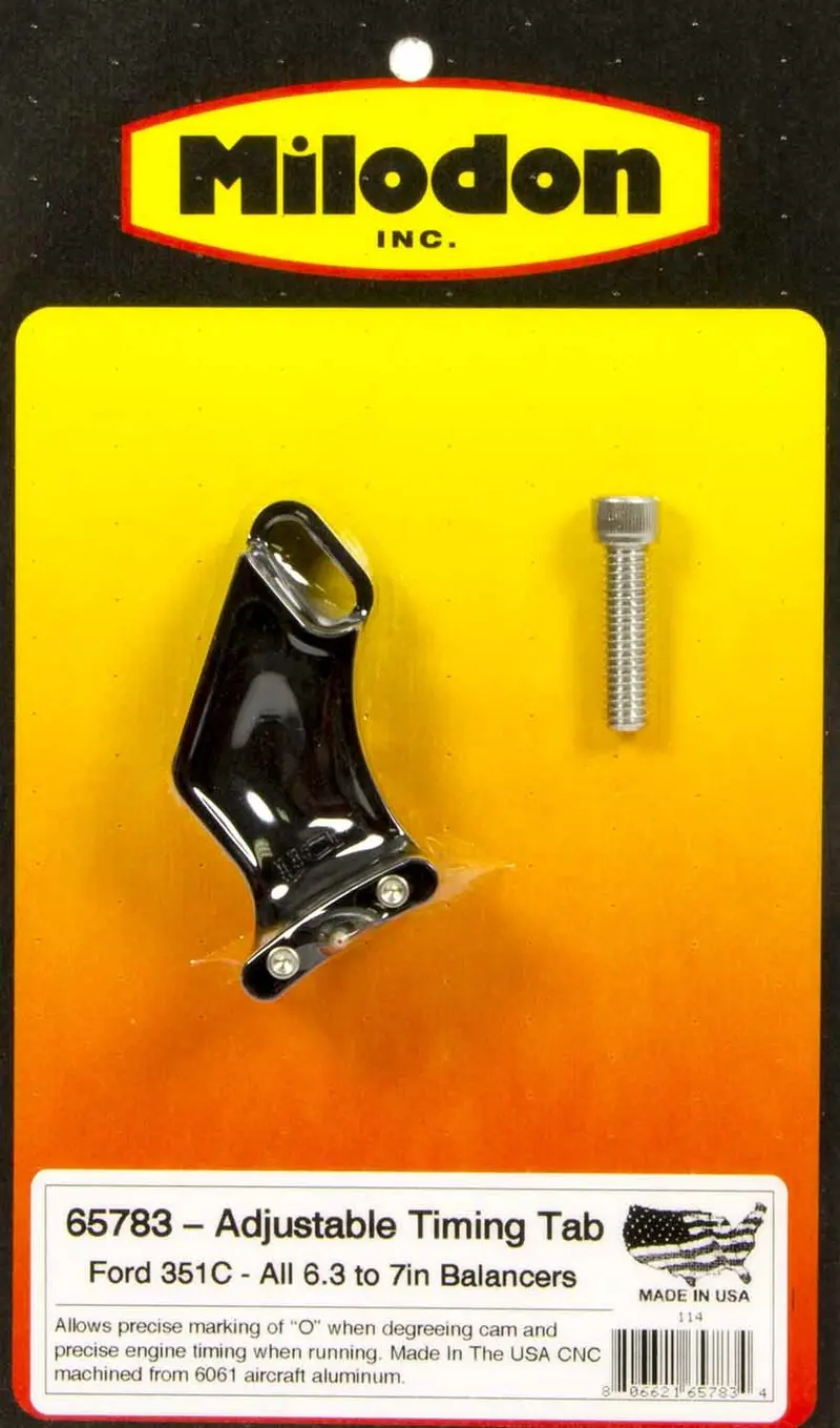 Milodon Bbf Timing Pointer Compatible With 351C Engines And All Balancers 1