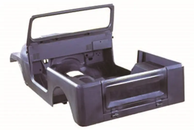 Omix-Ada 12001.17 Full Steel Body Restoration Kit – Includes Tub, Hood, Fenders, Windshield Frame & Tailgate 1