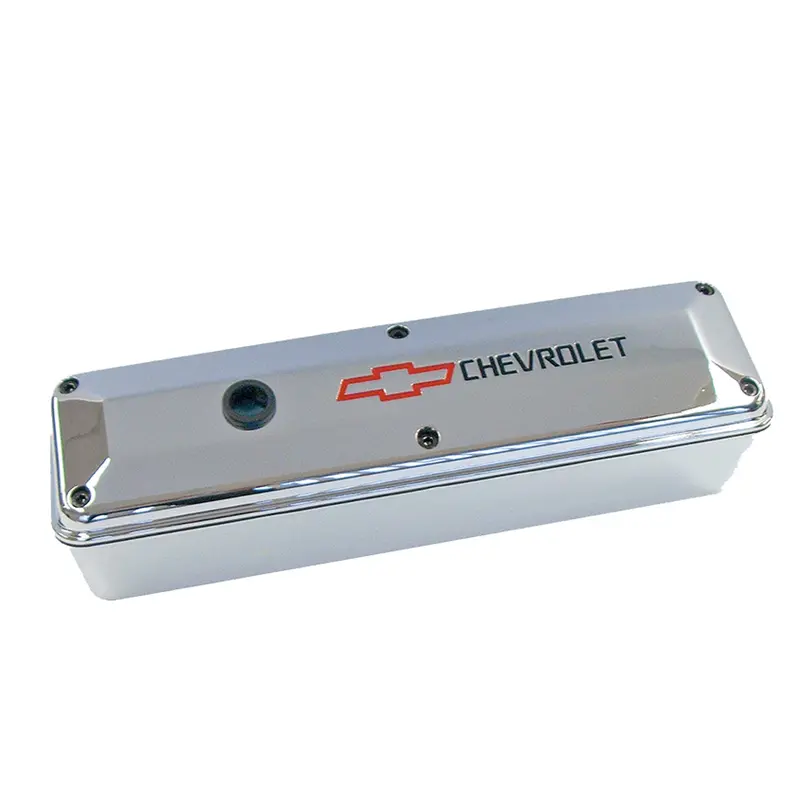 Proform Tall-Style Chrome Valve Covers For Small-Block Chevy – 2-Piece Die-Cast Design 1