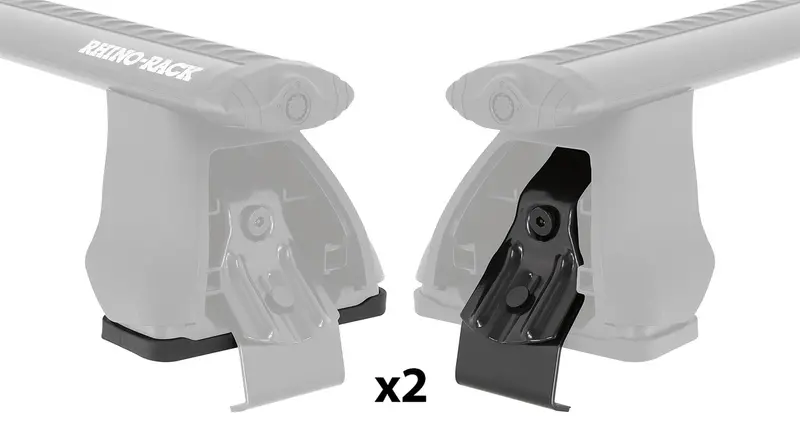 Rhino-Rack Dk427H Fit Kit – Roof Rack Mounting Pads And Clamps For 2500 Series 1