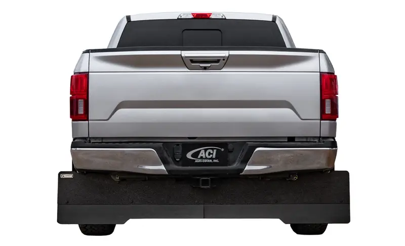 Rockstar Full-Width Black Urethane Tow Mud Flaps (H4040029) 1